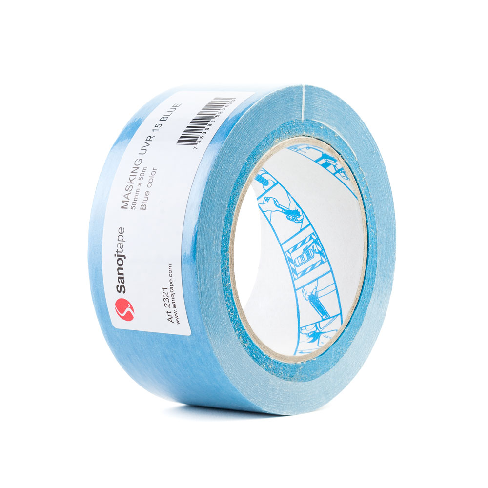 Masking tape uni - vert fluo